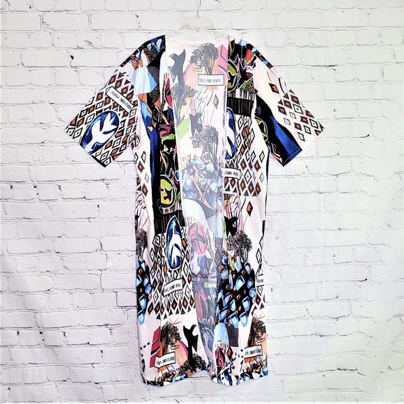 NWT Boho Beautiful Summer Kimono Tribal Duster, OS - Picture 4 of 6